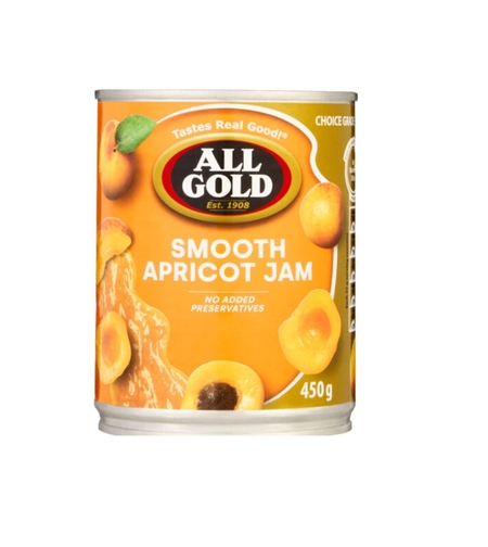 All Gold Apricot Jam Smooth 450 gr