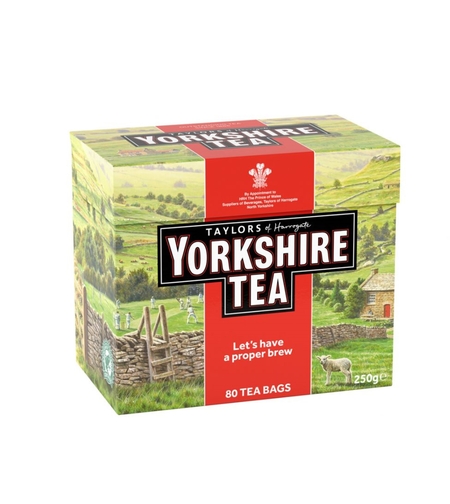 תה יורקשייר 80 שקיות תה