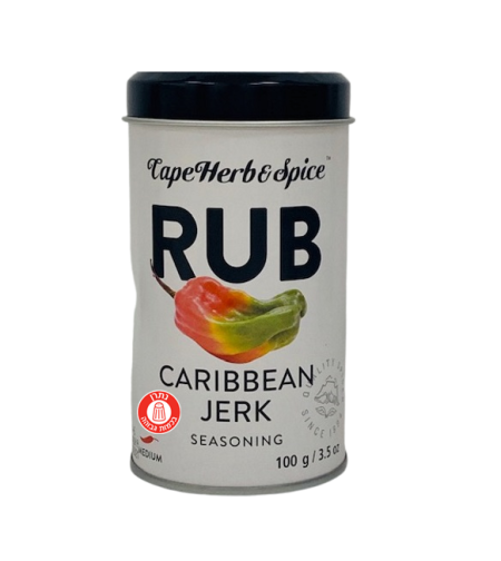 Cape Herb & Spice Rub Caribbean Jerk Medium Seasoning 100gr