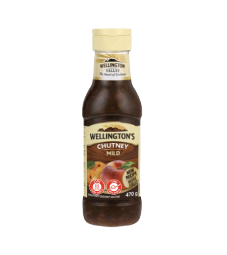 Wellington's Chutney Mild 450 gr