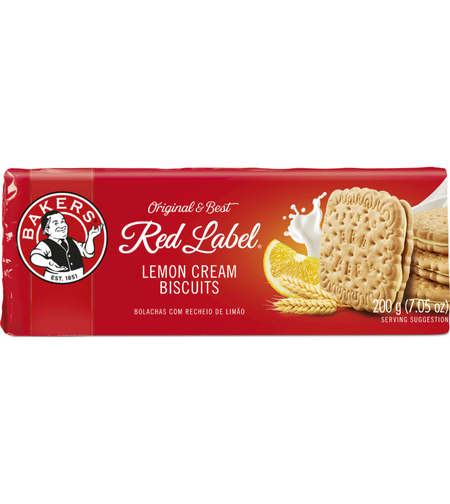 Bakers Lemon Creams 200 gr