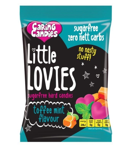 Little Lovies - Sugar Free Toffee Mint 100g or 1 kg