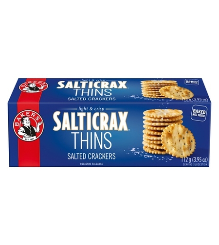 Bakers Salticrax Thins 112 gr