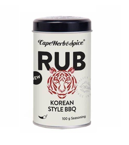 Cape Herb & Spice Rub Korean Style BBQ HotMild Seasoning 100gr
