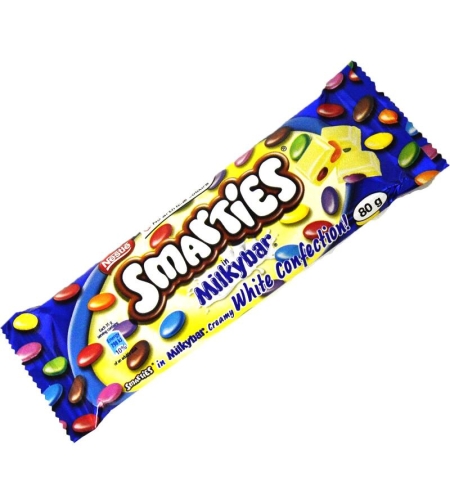 Clearance - Nestle (South Africa) Milkybar w/Smarties 80 gr
