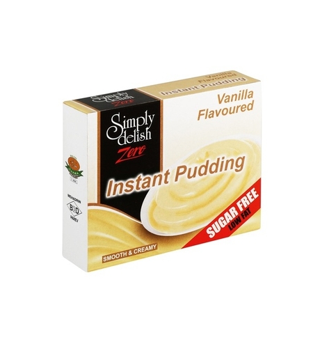 סימפלי דליש פודינ'ג בטעם וניל ללא סוכר 40 גר