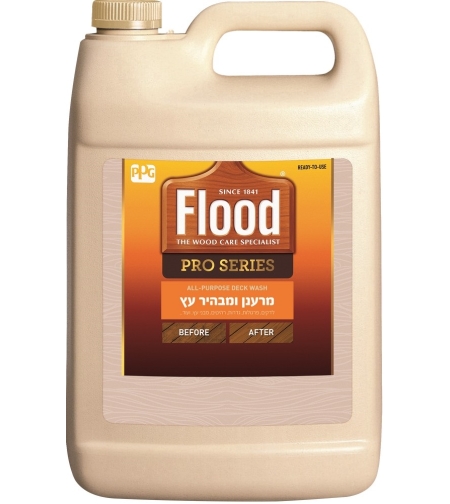 מרענן ומבהיר עץ All Purpose Deck Wash Flood