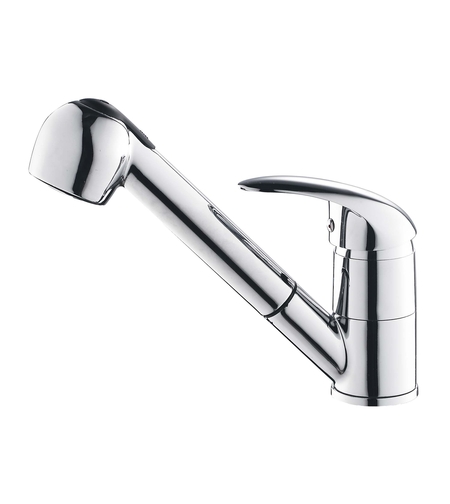 ברז מטבח נשלף ישר MONTE כרום ניקל AQUILA