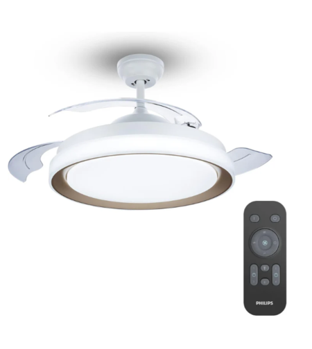 מאוורר תקרה זהב להבים נשלפים Bliss Philips