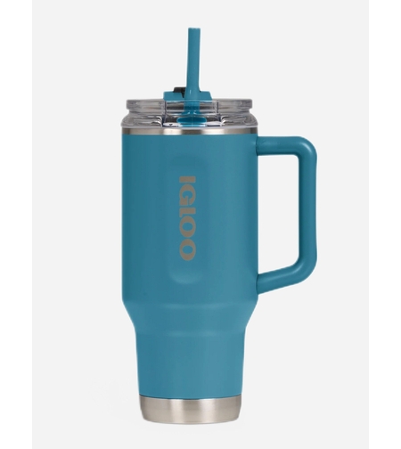 כוס נסיעה עם קשית 1 ליטר IGLOO