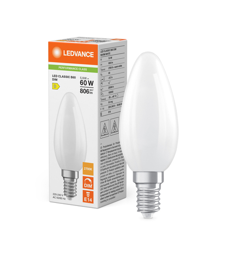 נורת נר לד 5.9W לעימעום LEDVANCE