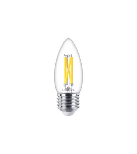 נורת לד נר פחם 3.4W PHILIPS MASTER לעמעום
