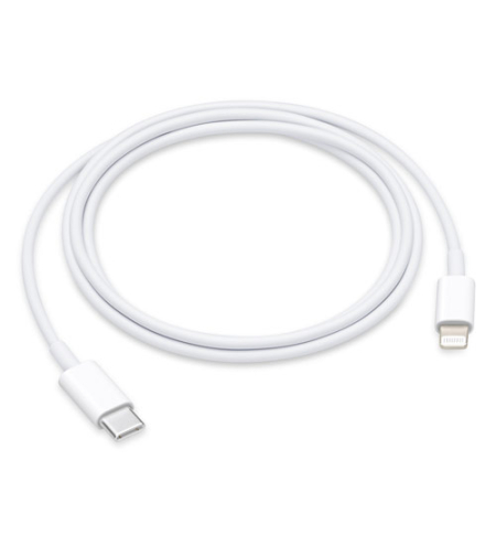כבל טעינה וסנכרון לאייפון מ-USB Type-C ל-Lightning מקורי כ-1 מ'
