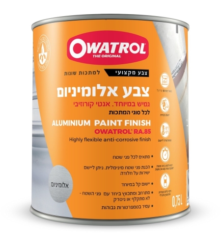 צבע גוון אלומיניום לכל סוגי המשטחים Owatrol