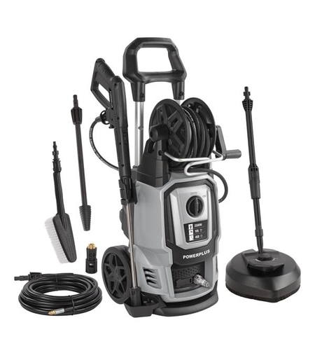 מכונת שטיפה בלחץ (גרניק) מנוע אינדוקציה POWXG90426 2500W Power plus