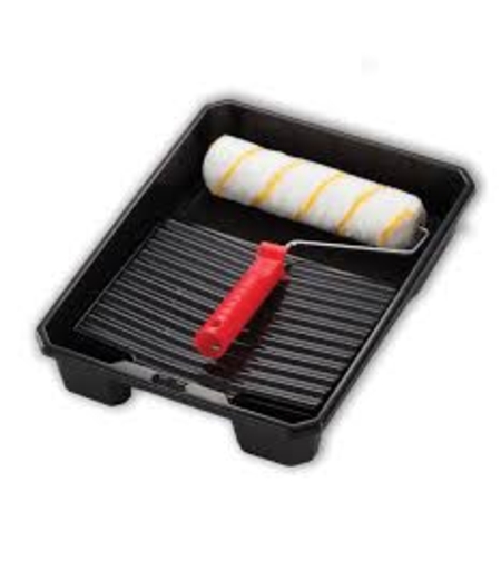 סט רולר פס צהוב + מגש