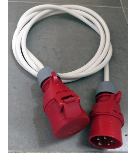 כבל מאריך תלת פאזי 5X16