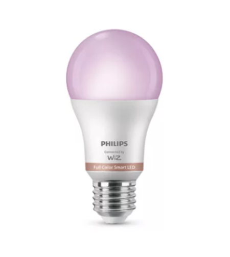 נורה חכמה צבעונית Philips Smart LED A60 12.5W