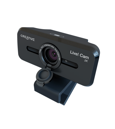 Creative Live! Cam Sync 1080p V3 - 2K QHD Webcam with 4X Digital Zoom and Built-in Mics