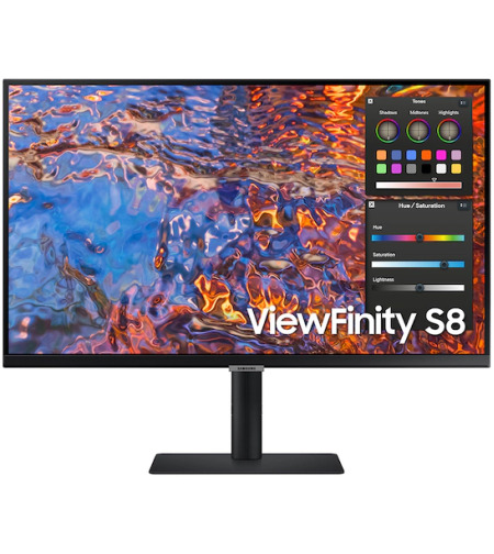 מסך מחשב ''Samsung ViewFinity S8 S32B800PXP UHD IPS 32