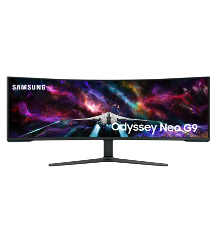 מסך מחשב ‏57 ‏אינטש Samsung S57CG952NM ,Odyssey Neo G9, HDR1000, Quantum Mini Led 4K סמסונג