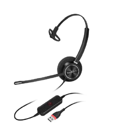 מערכת ראש אוזן אחת USB ER10U-M