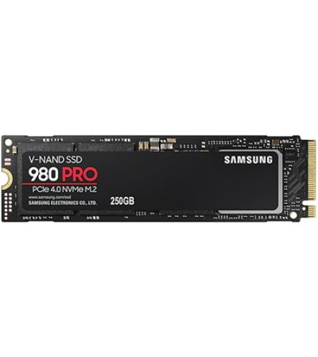 כונן Samsung 980 PRO PCle 4.0 NVMe M.2 250GB SSD