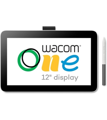 DTC121W0B לוח גרפי Wacom One 12 pen display