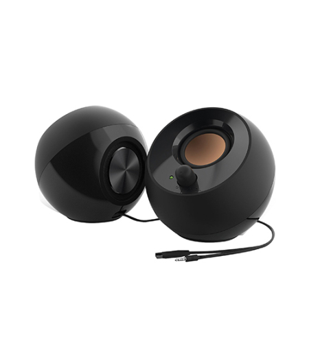Creative Pebble - Modern 2.0 USB Desktop Speakers Black