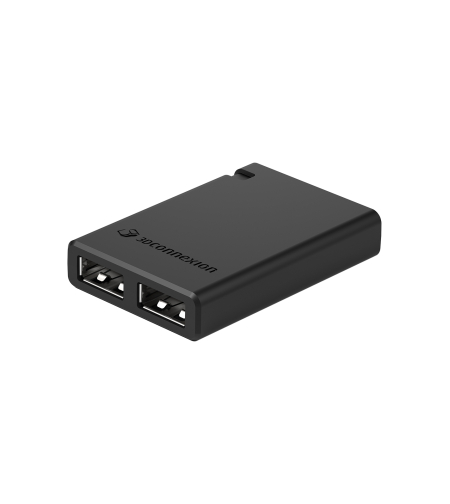 רכזת 3Dconnexion 3DX-700051 Twin-Port USB Hub