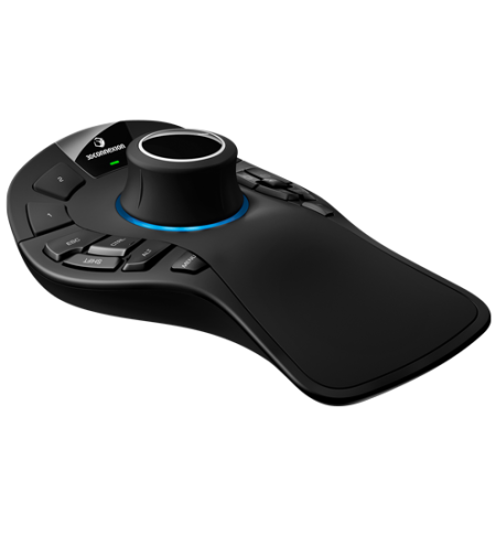 עכבר תלת מיימד אלחוטי מקצועי לגרפיקאים 3DConnexion 3DX-700049 SpaceMouse Pro Wireless 3D
