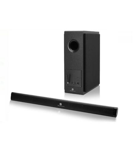 Creative 2.1 Soundbar and Subwoofer with Clear Dialog and Surround by Sound Blaster for TV and Desktop Monitor