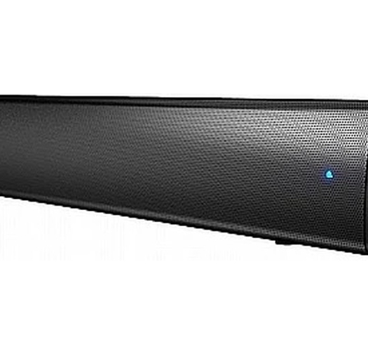 Creative Stage Air V2 - Compact Under-monitor Soundbar for Computer, with Bluetooth®, AUX-in, USB audio