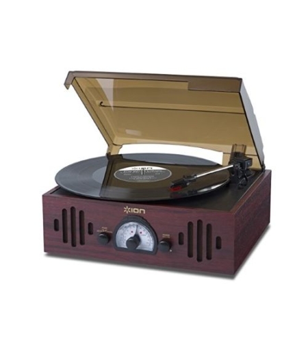 פטיפון עם רדיו וכניסת AUX מדגם ION Audio Trio LP