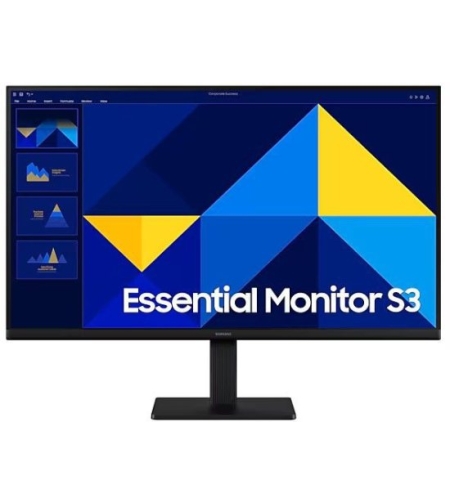 מסך מחשב ''Samsung Essential Monitor S3 S30GD S27D300GAM FHD IPS 27