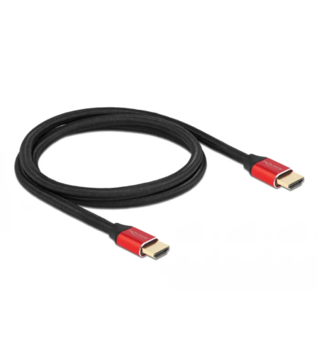כבל HDMI 8K HDR Certified Red metal ז/ז תומך 60 הרץ