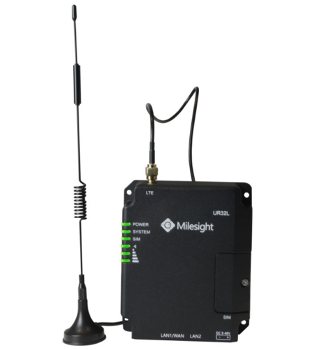 ראוטר סלולרי 4G בסיסי Milesight UR32L-L04EU-P