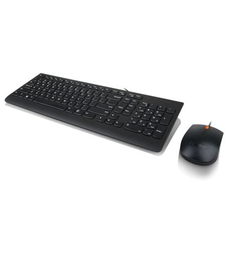 Lenovo 300 USB Combo Keyboard and Mouse EN-HEB GX30M39623