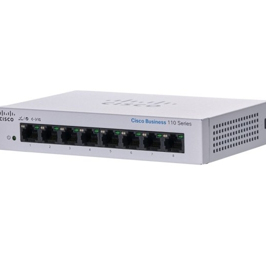 רכזת רשת / ממתג Cisco CBS110-8T-D-EU סיסקו