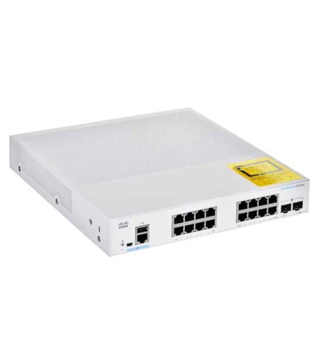 מתג מנוהל Cisco Business 16-port CBS250-16T-2G-EU