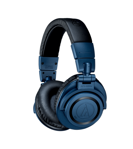אוזניות Audio Technica ATH-M50x BT2 Deep Sea Blue Bluetooth אודיו טכניקה