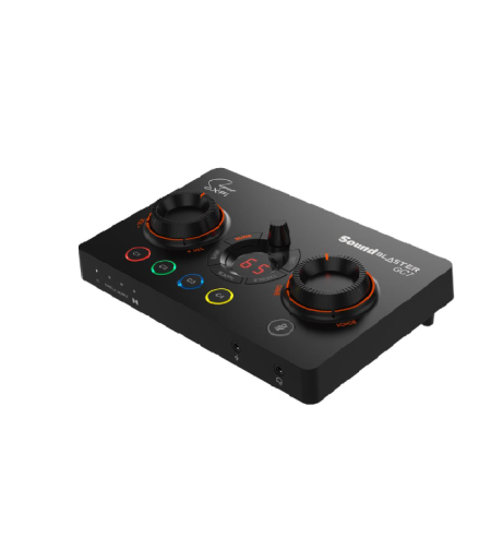 Sound Blaster GC7 - Game Streaming USB DAC and Amp with Programmable Buttons and Super X-Fi