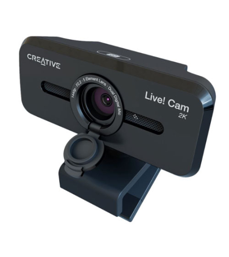 Creative Live! Cam Sync 1080p V3 - 2K QHD Webcam with 4X Digital Zoom and Built-in Mics