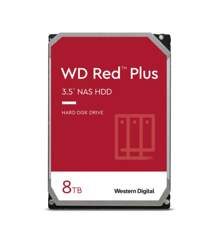 כונן קשיח פנימי Red Plus WD80EFZZ Western Digital