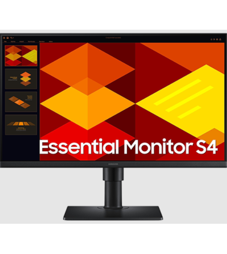 מסך מחשב 23.8 אינץ Samsung Essential S4 S40GD 100Hz
