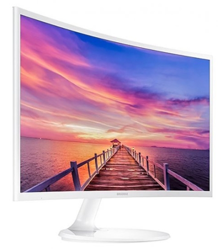 מסך מחשב קעור Samsung C27F391FHR 27'' LED VA - צבע לבן