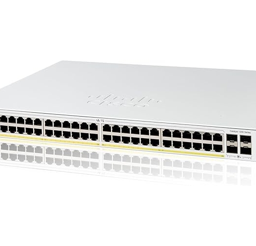 מתג חכם, 48 יציאות, Cisco Catalyst C1200-48P-4G