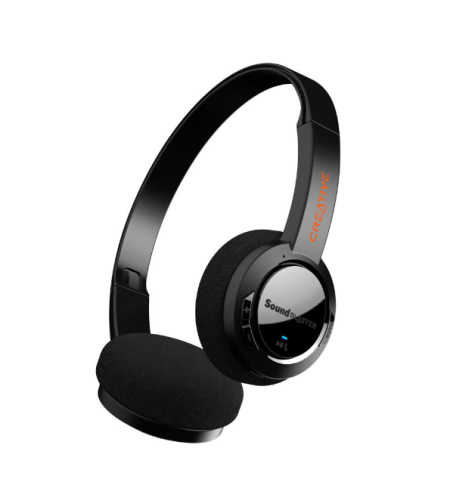 Creative Sound Blaster JAM V2-Ultralight On-ear Bluetooth® Headphones with Multipoint