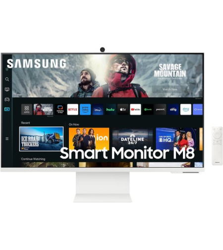 מסך מחשב ‏32 ‏אינטש Samsung Smart Monitor M8 S32CM801UM 4K סמסונג