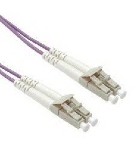 מגשר אופטי מולטימוד OM4 דופלקס LC-LC באורך 1.5 מטר